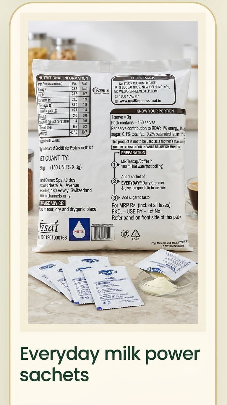 Everyday Milk Powder Sachets