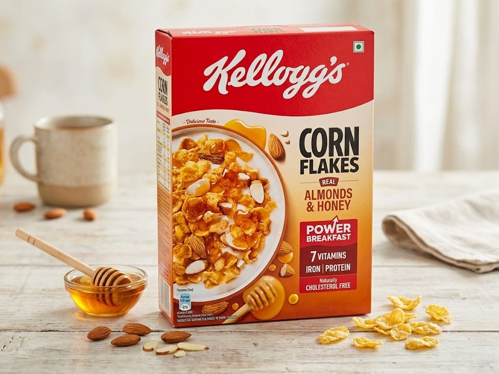 Kelloggs Cornflakes/Almond Honey