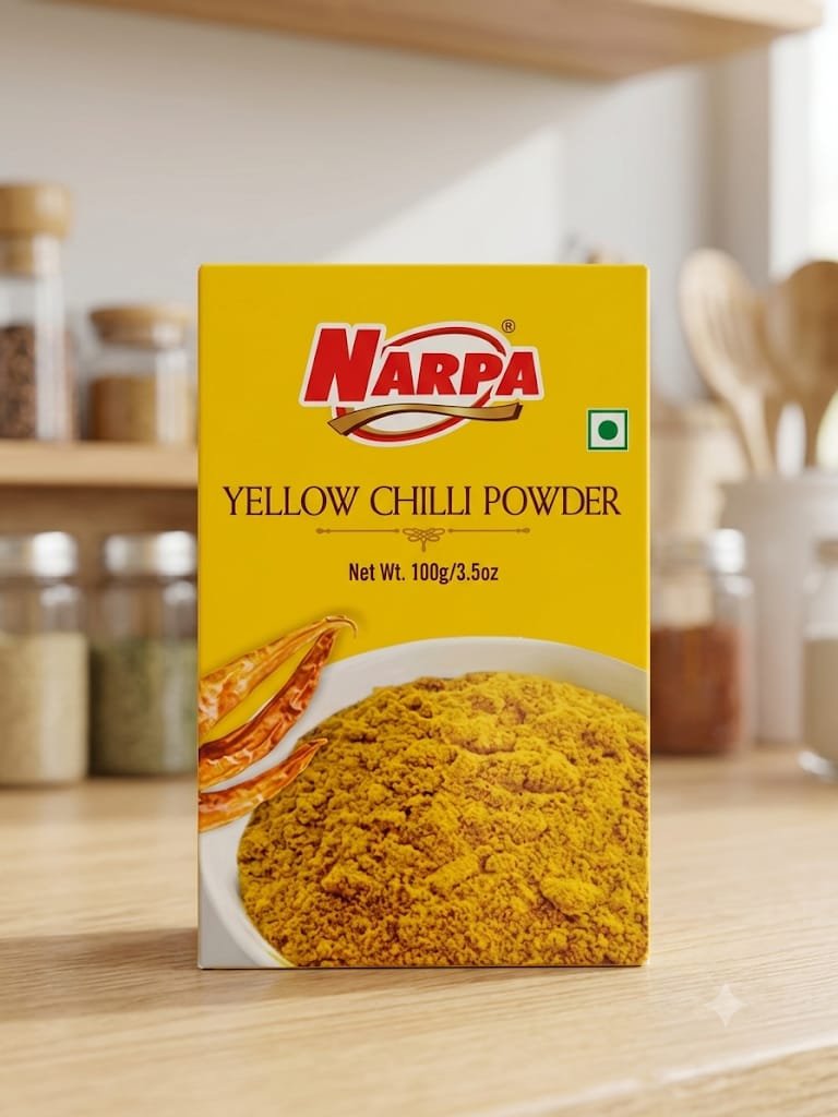 Narpa Yellow Chilli Powder 100gm