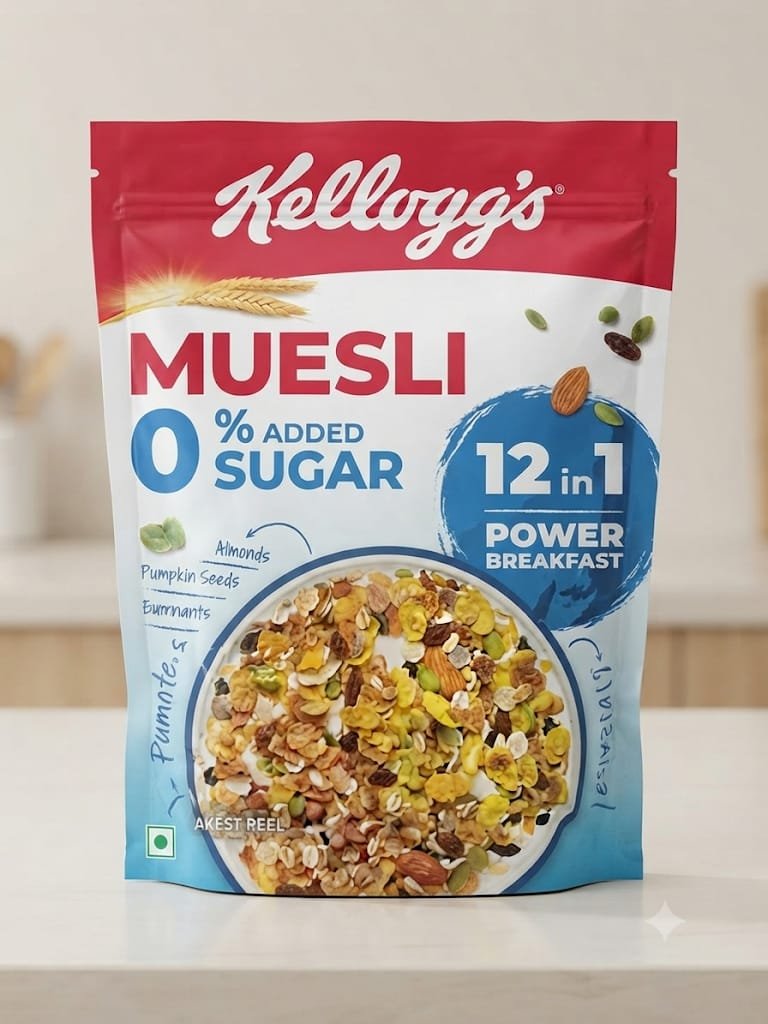 Kelloggs Muesli Sugarfree