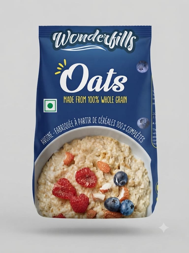 Wonderfills Oats 500gm