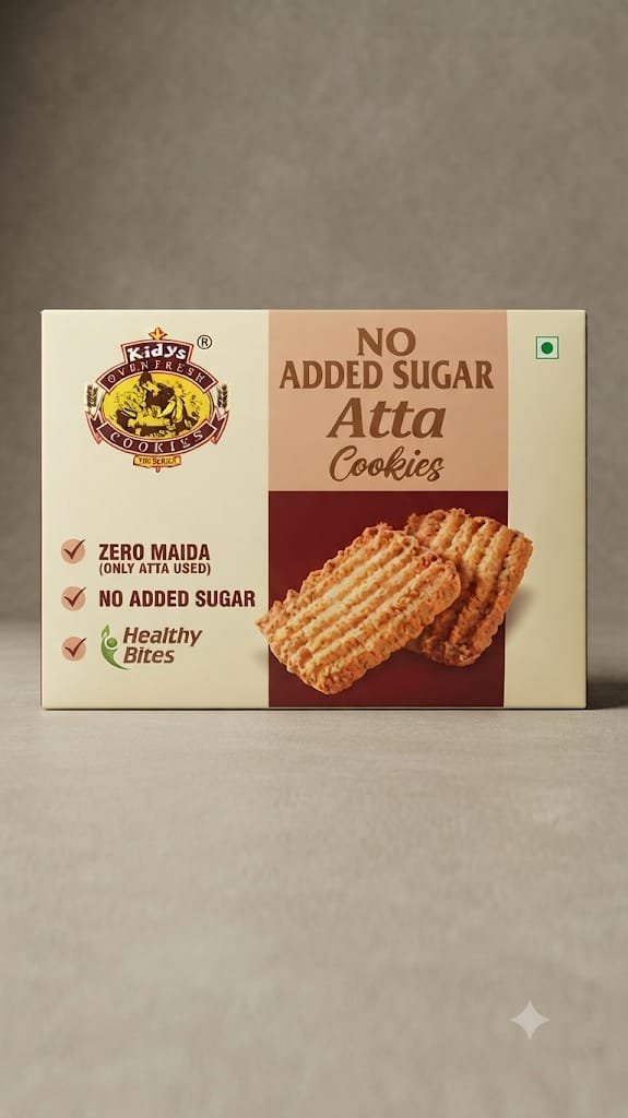 Kidys Aata Cookies Sugarfree 300gm