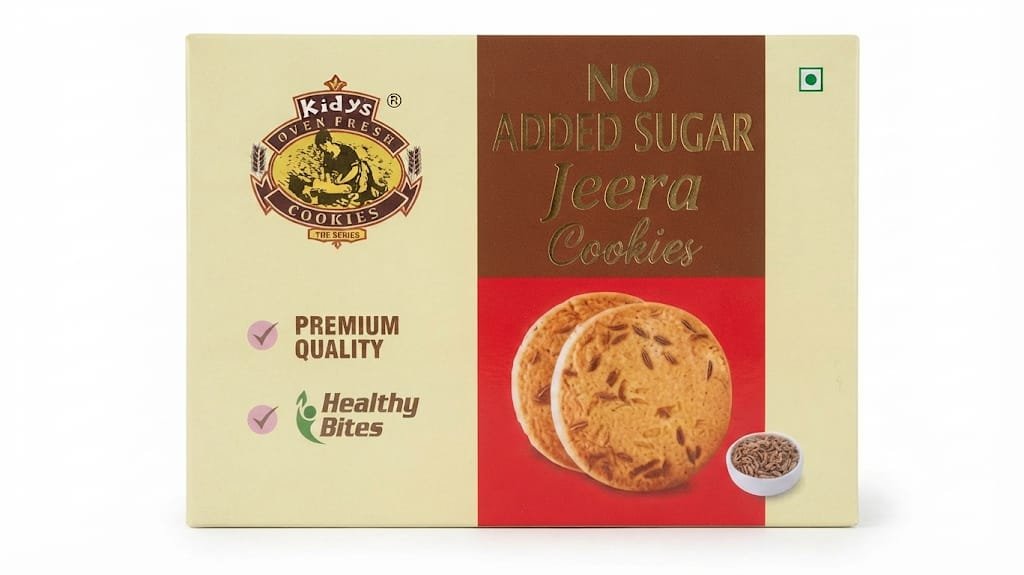 Kidys Jeera Cookies Sugarfree 300gm