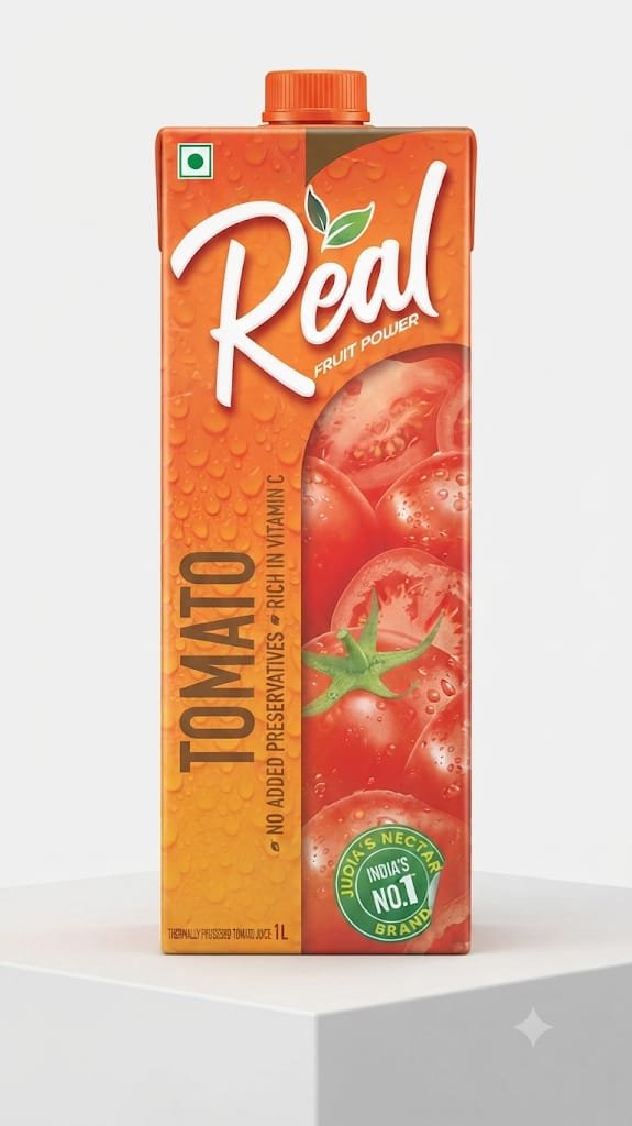 Real Tomato Juice 1ltr