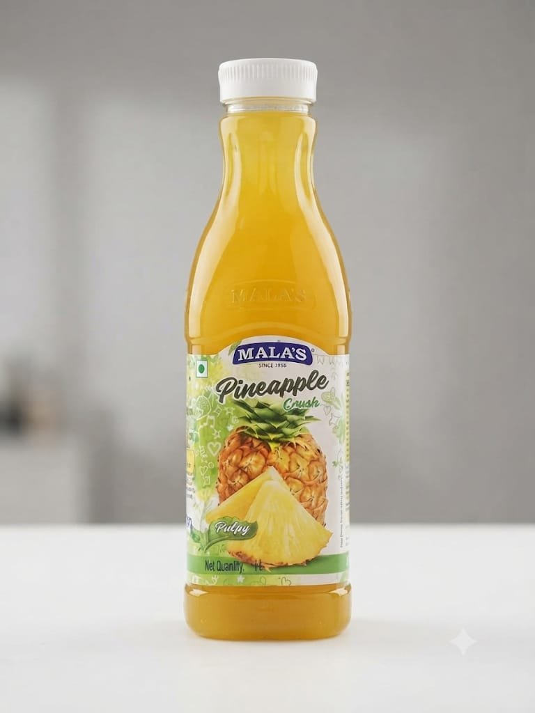 Malas Pineapple Crush 1ltr